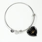 Mom, You are amazing-Bangle - Custom Heart Design