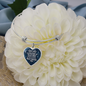Thousand of miles away-Bangle - Custom Heart Design