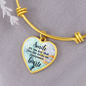 Smile Bangle - Custom Heart Design