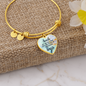 Smile Bangle - Custom Heart Design