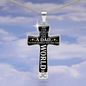 Dad, To our family you are the world. - Custom Heart Design