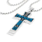 It takes someone special to be a Dad-Luxury Cross Necklace - Custom Heart Design