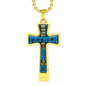 It takes someone special to be a Dad-Luxury Cross Necklace - Custom Heart Design