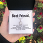 Eternal Hope Necklace for Best Friend | Custom Heart Design