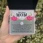 Sentimental Eternal Hope Necklace for Bonus Mom | Custom Heart Design