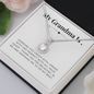 Sentimental Eternal Hope Necklace for Grandma | Custom Heart Design