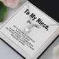 Eternal Hope Necklace for Niece | Custom Heart Design