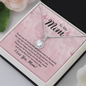 Eternal Hope Necklace for Mom From Son | Custom Heart Design