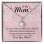 Eternal Hope Necklace for Mom From Son | Custom Heart Design