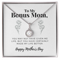 You have certainly made my life better-Eternal Hope Necklace - Custom Heart Design