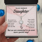 Daughter Solitaire Necklace, From Mom-Our special bond | Custom Heart Design