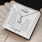 Daughter Solitaire Necklace-You can do this | Custom Heart Design