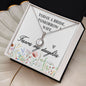 Daughter Solitaire Necklace-Today a bride | Custom Heart Design