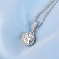 Wife Anniversary Necklace, Necklace for Wife, Silver Jewelry for Wife-I choose you | Custom Heart Design