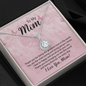 Eternal Hope Necklace for Mom From Son | Custom Heart Design