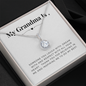 Sentimental Eternal Hope Necklace for Grandma | Custom Heart Design