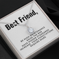 Eternal Hope Necklace for Best Friend | Custom Heart Design