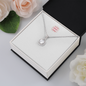 Eternal Hope Solitaire Necklace | Custom Heart Design