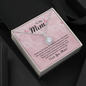 Eternal Hope Necklace for Mom From Son | Custom Heart Design