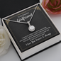 Girlfriend Solitaire Necklace, Promise Necklace, Elegant Necklace | Custom Heart Design