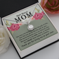 Sentimental Eternal Hope Necklace for Bonus Mom | Custom Heart Design