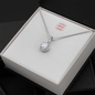Eternal Hope Solitaire Necklace | Custom Heart Design