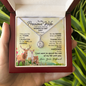 To My Precious Wife-I will never find the WORDS Wife Solitaire Necklace, Necklace for Wife, Silver Jewelry for Wife | Custom Heart Design