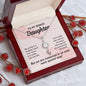 Daughter Solitaire Necklace, From Mom-Our special bond | Custom Heart Design