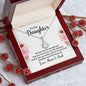 Daughter Solitaire Necklace, From Mom & Dad-Amazing and precious | Custom Heart Design
