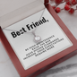 Eternal Hope Necklace for Best Friend | Custom Heart Design