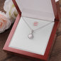 Eternal Hope Solitaire Necklace | Custom Heart Design