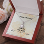 Wife Anniversary Necklace, Necklace for Wife-Always & Forever | Custom Heart Design