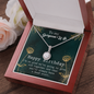 Wife Birthday Necklace, Necklace for Wife, Silver Jewelry for Wife-Grow old together - Custom Heart Design