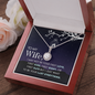 Wife Solitaire Necklace, Necklace for Wife-I want to be your last everything | Custom Heart Design
