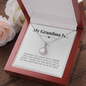 Sentimental Eternal Hope Necklace for Grandma | Custom Heart Design