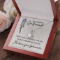 Girlfriend Solitaire Necklace, Promise Necklace, Elegant Necklace | Custom Heart Design