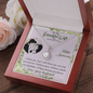 Wife Anniversary Necklace, Necklace for Wife, Silver Jewelry for Wife-I choose you | Custom Heart Design