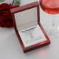 Sentimental Eternal Hope Necklace for Grandma | Custom Heart Design