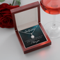 Girlfriend Solitaire Necklace, Promise Necklace, Elegant Necklace | Custom Heart Design