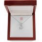 Eternal Hope Solitaire Necklace | Custom Heart Design