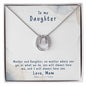 Daughter Pendant, Good luck Necklace | Custom Heart Design