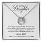 Daughter Pendant, Good luck Necklace | Custom Heart Design