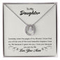 Daughter Pendant, Good luck Necklace | Custom Heart Design