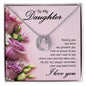 Daughter Pendant, Good luck Necklace - Custom Heart Design