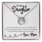 Daughter Pendant, Good luck Necklace | Custom Heart Design