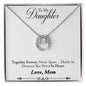 Daughter Pendant, Good luck Necklace | Custom Heart Design