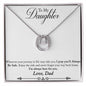 Daughter Pendant, Good luck Necklace | Custom Heart Design