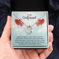Lucky In Love Necklace for Girlfriend | Custom Heart Design