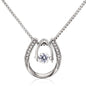 Lucky In Love Necklace for Wife | Custom Heart Design