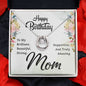 Mom Birthday Necklace - Custom Heart Design